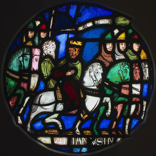 Crusaders Advance on Jerusalem (ca. 1158, France. From the Glencairn Museum, Pennsylvania)