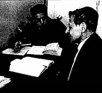 Prof. Louis H. Feldman at Yeshiva College