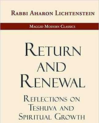 Leavings of Sin: Rav Aharon Lichtenstein on Teshuvah